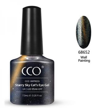 Cat-Eye-Shellac-Wall-Painting
